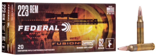 Fusion MSR 223 Remington Ammo