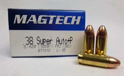 Magtech 38 Super +P 130gr FMJ