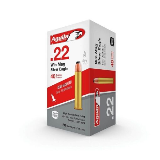 Aguila .22 Win Mag 40gr JHP - A Powerhouse of Precision and Stopping Power