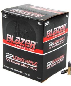 Blazer 22LR 38gr LRN 525 Value Pack – A Dependable Choice for Plinkers and Target Enthusiasts!