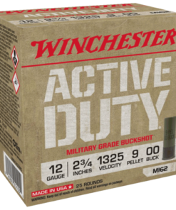 Winchester Active Duty 12ga 00 Buck 2 3/4in 9 Pellet, Buy Ammunition Online In Darwin