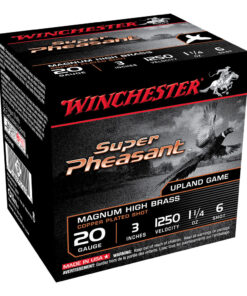 Winchester Super X Pheasant 20ga No 6 3in 36gm